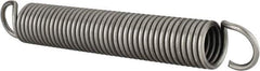 Associated Spring Raymond - 1" OD, 8-1/2" Max Ext Len, Spring Steel Extension & Compression Spring - 12.2 Lb/In Rating, 196.34mm Free Length - Apex Tool & Supply