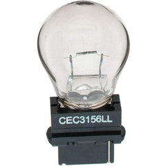 Import - 12.8 Volt, Incandescent Miniature & Specialty S8 Lamp - Plastic Wedge Base - Apex Tool & Supply