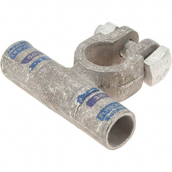 Made in USA - Automotive Battery 3/0 Flag Terminal - Negative Polarity - Apex Tool & Supply