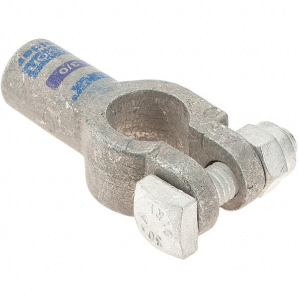 Made in USA - Automotive Battery 3/0 Straight Terminal - Negative Polarity - Apex Tool & Supply