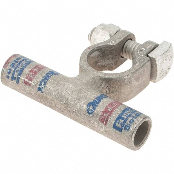 Made in USA - Automotive Battery 1 & 2 Flag Terminal - Positive Polarity - Apex Tool & Supply