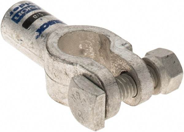 Made in USA - Automotive Battery 1/0 Straight Terminal - Negative Polarity - Apex Tool & Supply