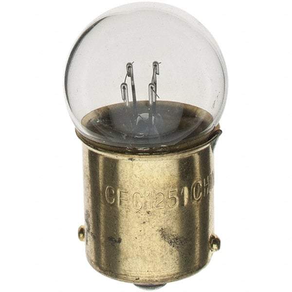 Import - 28 Volt, Incandescent Miniature & Specialty G6 Lamp - Bayonet Base - Apex Tool & Supply