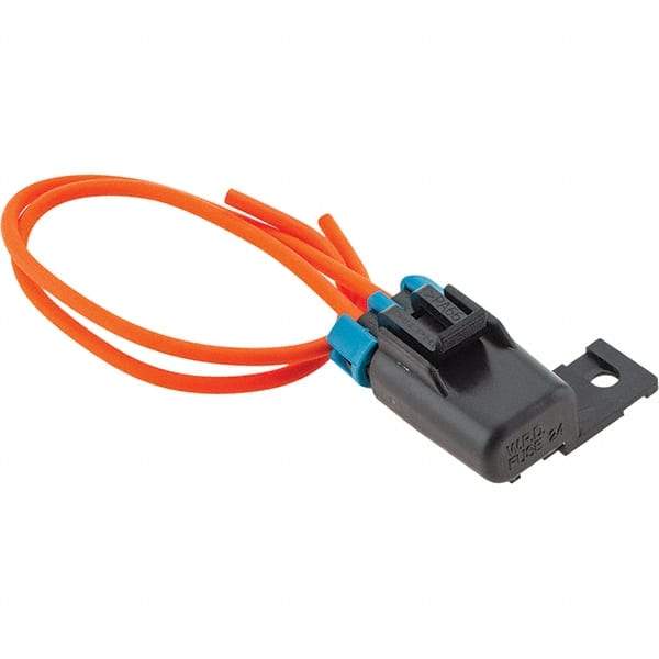Made in USA - Fuse Holders Amperage: 30 Wire Termination Type: Wire Lead - Apex Tool & Supply