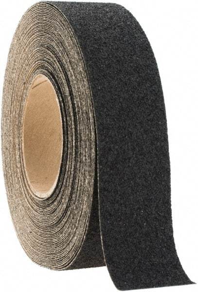 Made in USA - Black Anti-Slip Tape - 2" Wide x 60' Long - Apex Tool & Supply
