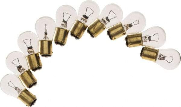 Value Collection - 12.8 Volt, Incandescent Miniature & Specialty S8 Lamp - Bayonet Base - Apex Tool & Supply