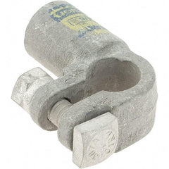 Made in USA - Automotive Battery 4/0 Right Elbow Terminal - Negative Polarity - Apex Tool & Supply