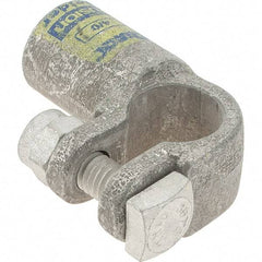 Made in USA - Automotive Battery 4/0 Right Elbow Terminal - Positive Polarity - Apex Tool & Supply