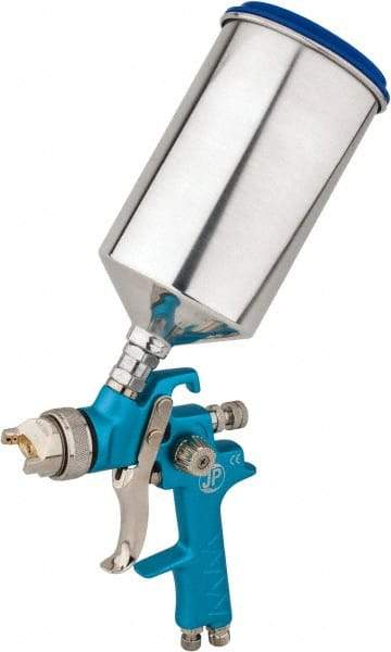Value Collection - Gravity Feed High Volume/Low Pressure Paint Spray Gun - 32 oz Capacity, 15 to 28 psi, 7.4 to 11.5 CFM - Apex Tool & Supply