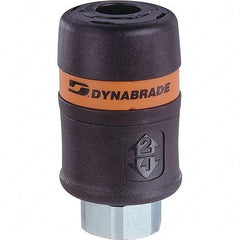 Dynabrade - 3/8 Female NPT Pneumatic Hose Coupler - Apex Tool & Supply