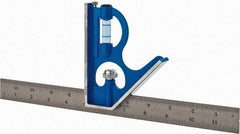 Empire Level - 2 Piece, 12" Combination Square Set - 1/64 & 1/32" (English) Graduation, Stainless Steel Blade, - Apex Tool & Supply