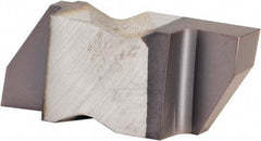 Kennametal - 3122NG Grade KCU25, 3.1mm Cutting Width Carbide Grooving Insert - 3.81mm Max Depth of Cut, Right Hand, 0.19mm Corner Radius, AlTiN Finish - Apex Tool & Supply