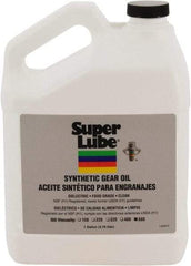 Synco Chemical - 1 Gal Plastic Bottle, Synthetic Gear Oil - -40°F to 450°F, 680 St Viscosity at 40° C, ISO 680 - Apex Tool & Supply