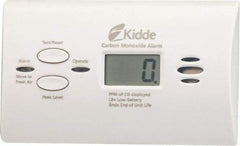 Kidde - CO Alarm - 85 dB Decibel Rating, AA Battery Included, Wall or Ceiling Mount, Electrochemical Sensor - Apex Tool & Supply