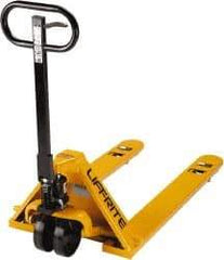 Lift-Rite - 5,000 Lb Capacity, 6-3/4" Lift Industrial Pallet Truck - 2" Min Lift Height, 48" Fork Length x 6" Fork Width, 27" Overall Width - Apex Tool & Supply