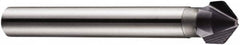 DORMER - 10mm Shank Diam, 3 Flute 90° High Speed Steel Countersink - Apex Tool & Supply