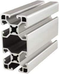 80/20 Inc. - 72 Inches Long x 1-1/2 Inches Wide x 3 Inches High, T Slotted Aluminum Extrusion - 1.325 Square Inches, Clear Anodized Finish - Apex Tool & Supply