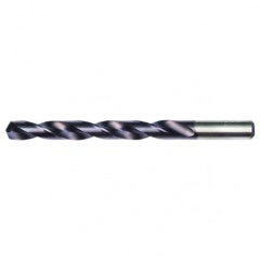 #12 RHS / RHC HSS-CO 8% (M42) 135 Degree Split Point Heavy Duty Cobalt Drill - TiAlN - Apex Tool & Supply