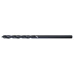 7/16 RHS / RHC HSS 135 Degree Split Point 6″ Aircraft Extension Drill - Steam Oxide - Exact Industrial Supply