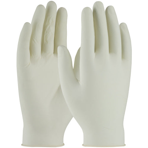 ‎62-323PF/M Disposable Gloves - Ambi-Dex Disposable Latex - Food Grade - Textured - Powder Free - 5 Mil - Exact Industrial Supply