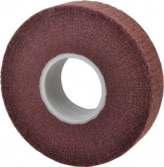3M - 8" Diam Aluminum Oxide Finishing Flap Wheel - 3" Hole, 2" Wide, Density 5, Nonwoven, Very Fine Grade, 3,200 Max RPM - Apex Tool & Supply