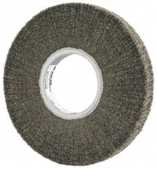 3M - 8" Diam Silicon Carbide Finishing Flap Wheel - 3" Hole, 1" Wide, Density 5, Nonwoven, Very Fine Grade, 3,200 Max RPM - Apex Tool & Supply