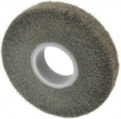 3M - 6" Diam Silicon Carbide Finishing Flap Wheel - 2" Hole, 1" Wide, Density 5, Nonwoven, Very Fine Grade, 3,400 Max RPM - Apex Tool & Supply