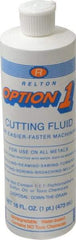 Relton - Option1, 1 Pt Bottle Cutting Fluid - Water Soluble, For Cleaning, Machining - Apex Tool & Supply