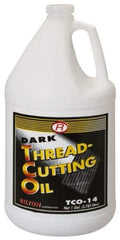 Relton - TCO-14, 1 Gal Bottle Tapping Fluid - Straight Oil, For Thread Smoothing - Apex Tool & Supply