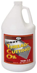 Relton - TCO-16, 1 Gal Bottle Tapping Fluid - Straight Oil, For Thread Smoothing - Apex Tool & Supply