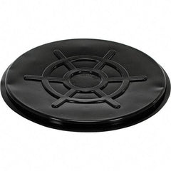 Vestil - Round Polyethylene Closed Head Drum Cover for 55 Gallon Container - 25" Wide - Apex Tool & Supply