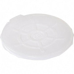 Vestil - Round Polyethylene Open Head Drum Cover for 55 Gallon Container - 25" Wide - Apex Tool & Supply