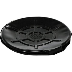 Vestil - Round Polyethylene Open Head Drum Cover for 55 Gallon Container - 25" Wide - Apex Tool & Supply