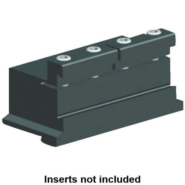 Kennametal - Tool Block Style A2TEN, 52mm Blade Height, 135mm OAL, 80mm OAH, Indexable Cutoff Blade Tool Block - 50mm Shank Height, 38mm Shank Width, Reversible, Series A2 Cut-Off - Apex Tool & Supply