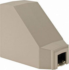 Hubbell Wiring Device-Kellems - 3.9 Inch Long x 2.29 Inch Wide x 3.31 Inch High, Raceway Fitting - White, For Use with Nonmetallic PlugTrak Raceways, PL1 LANTrak and PP1 PremiseTrak Latching Raceways - Apex Tool & Supply