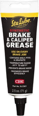 CRC - 2.5 oz Tube Synthetic High Temperature Grease - Black, High Temperature, 450°F Max Temp, NLGIG 2, - Apex Tool & Supply