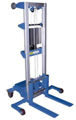 Vestil - 350 Lb Capacity, 118" Lift Height, Counter Weight Base Manually Operated Lift - Apex Tool & Supply