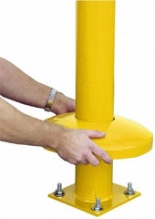 Vestil - Bollard Mounting Kits & Hardware Type: Dome Base Cover For Use With: 4-1/2" Diameter Bollards - Apex Tool & Supply