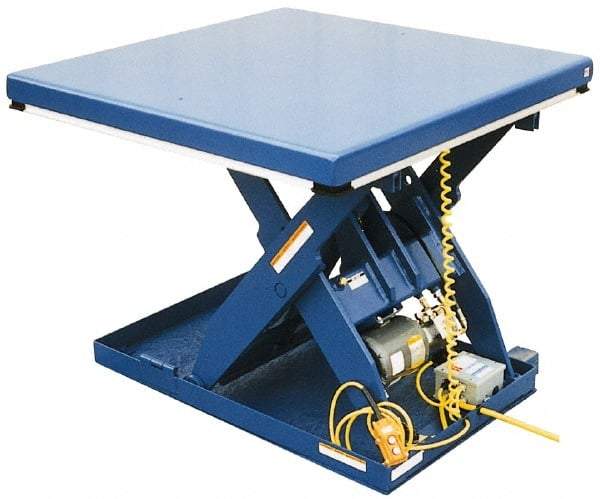 Vestil - 3,000 Lb Capacity Scissor Lift Table - 7" Lift Height, 60" Platform Length x 30" Platform Width - Apex Tool & Supply