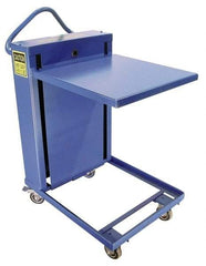 Vestil - 230 Lb Capacity Portable Spring Elevating Cart - 11" Lift Height, 20" Platform Length x 20" Platform Width - Apex Tool & Supply