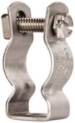 Cooper B-Line - Stainless Steel Rigid/EMT Conduit Hanger with Bolt - 1/2" EMT, 1/2" Rigid, 1/4" Rod - Apex Tool & Supply