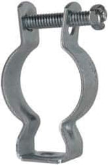 Cooper B-Line - Steel Rigid/EMT Conduit Hanger with Bolt - 1" EMT, 1" Rigid, 1/4" Rod, Zinc Plated Finish - Apex Tool & Supply