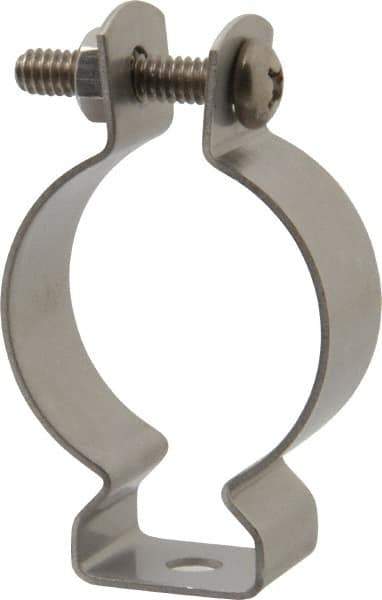 Cooper B-Line - Stainless Steel Rigid/EMT Conduit Hanger with Bolt - 1-1/2" EMT, 1-1/4" Rigid, 1/4" Rod - Apex Tool & Supply