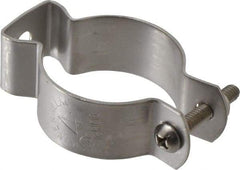 Cooper B-Line - Stainless Steel Rigid Conduit Hanger with Bolt - 1-1/2" Rigid, 5/16" Rod - Apex Tool & Supply