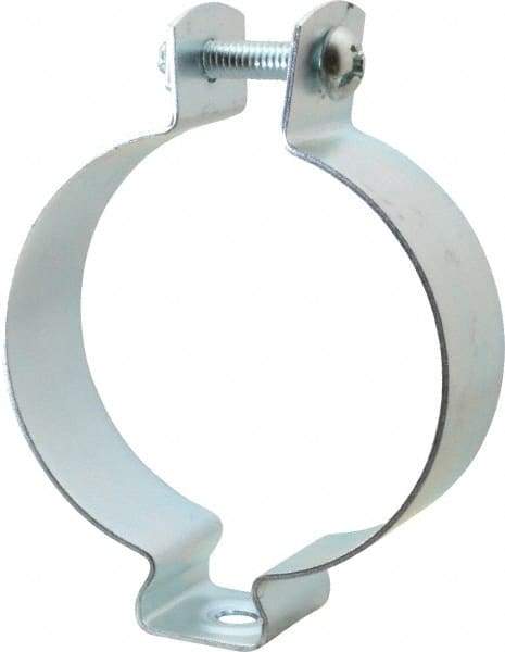 Cooper B-Line - Steel Rigid/EMT Conduit Hanger with Bolt - 3" EMT, 3" Rigid, 5/16" Rod, Zinc Plated Finish - Apex Tool & Supply