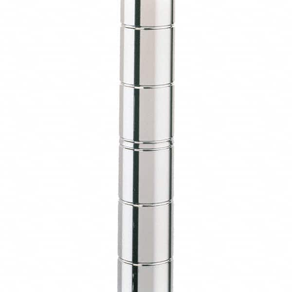 Metro - 1" Wide x 63" High x 1" Long Open Shelving Mobile Shelving Post - Apex Tool & Supply