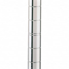 Metro - 1" Wide x 63" High x 1" Long Open Shelving Mobile Shelving Post - Apex Tool & Supply