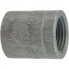Made in USA - Size 3/8", Class 3,000, Forged Carbon Steel Black Pipe End Cap - 3,000 psi, Threaded End Connection - Apex Tool & Supply
