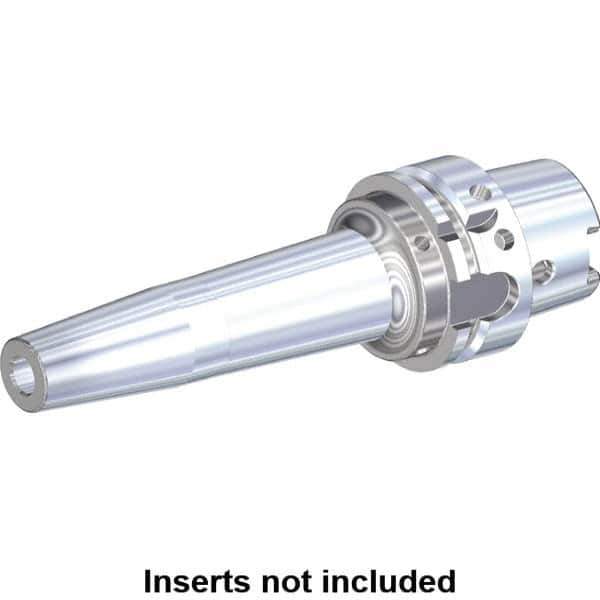 Kennametal - 16mm Hole Diam, HSK50A Taper Shank Shrink Fit Tool Holder & Adapter - 120mm Projection, 27mm Nose Diam, 39mm Clamping Depth, 25,000 RPM, Through Coolant - Exact Industrial Supply