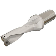 Iscar - 78mm Max Drill Depth, 3xD, 26mm Diam, Indexable Insert Drill - 2 Inserts, 32mm Shank Diam, Whistle Notch Shank - Apex Tool & Supply